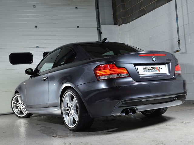 Bmw 120d twin exhaust #6