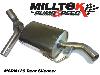 Milltek Sport MSRN126 LH Rear Silencer Assembly - Renault Clio 200 (inc. Cup)