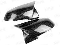 BMW M STYLE WING MIRROR REPLACEMENT COVERS IN GLOSS CARBON FIBRE FOR M LITES (FXX CHASSIS)