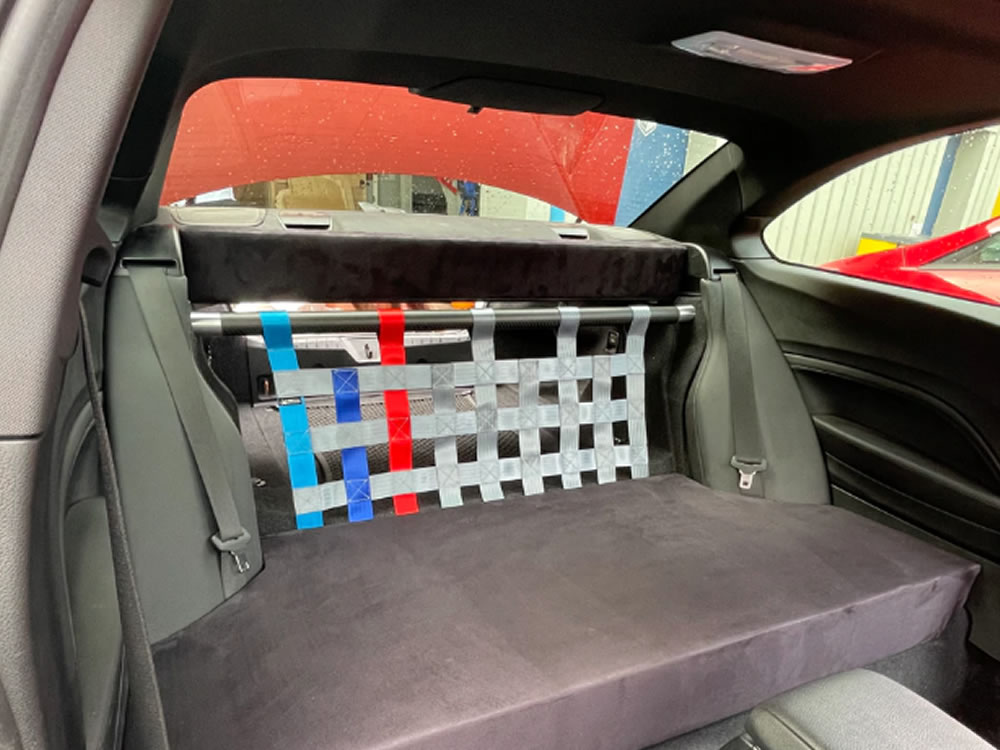 BMW F22 M235i/M240i Strut Bar and Cargo Net JC Clubsport M140i