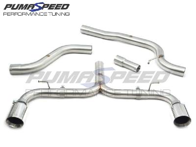 Cobra Focus ST Mk4 GPF Back Exhaust - Venom