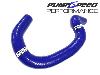 Fiesta ST180 silicone crossover to engine pipe blue