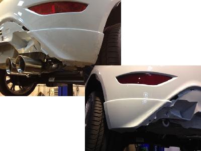 Fiesta ST180 Rear Bumper Outer Winglets (Pair)