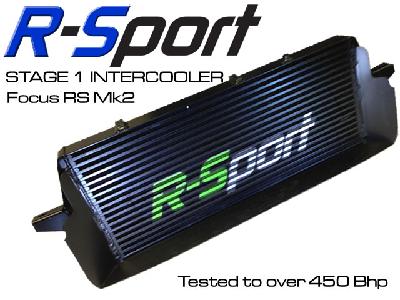 R-Sport Focus RS Mk2 60mm Intercooler with Scoop