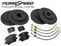 Pumaspeed Racing Fiesta ST Mk8 Full Car Brake Upgrade Kit