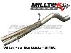 Milltek Fiesta ST180 Back Box Delete Pipe