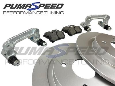 Pumaspeed Racing Fiesta ST150 280mm Rear Brake Conversion