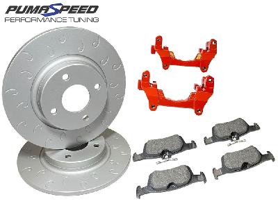 Pumaspeed Racing Fiesta ST Mk8 280mm Rear Brake Conversion