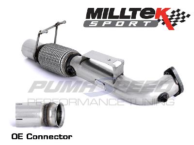 Ford Focus RS MK3 Milltek Sport Decat Down Pipe
