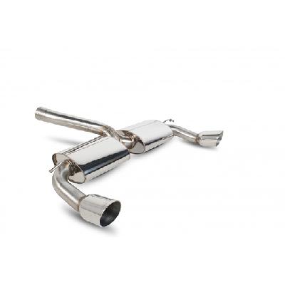 Scorpion Focus RS Mk2 Cat Back Exhaust (Non resonated) Louder