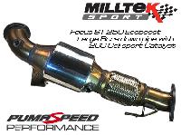  Milltek Sport Focus ST 250 Hi Flow Race Sport Cat 200 cell