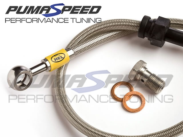 FORD FOCUS ST MK3 2.0 HEL PERFORMANCE FRONT & REAR BRAIDED HOSE KIT HPH104A 