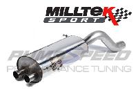 Milltek Fiesta ST180 Race Back Box