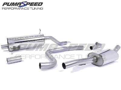Milltek Sport Fiesta Mk8 1.0 Resonated Cat Back (Quieter) - TUV Approved