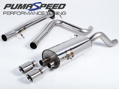 Milltek Fiesta ST180 Cat Back Exhaust (Non Resonated) SSXFD098