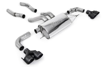 Milltek M240i G82 GPF Back With Black Tailpipes