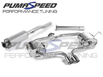 Milltek Mini Cooper S R52 Convertible Resonated Cat Back Exhaust