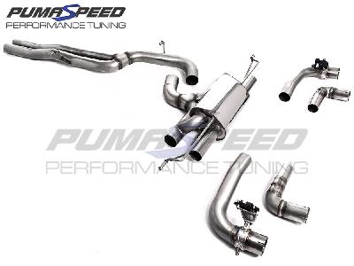 Milltek Audi RS3 8Y Sportback Non Resonated Race Catback Exhaust