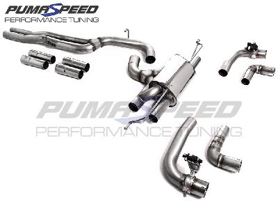 Milltek Audi RS3 8Y Saloon Non Resonated Race Catback Exhaust