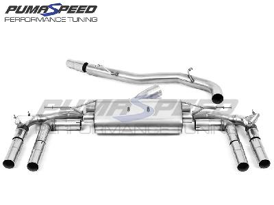 Milltek Audi S3 8Y Saloon Non Resonated Catback