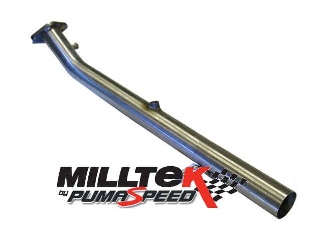Milltek Sport SSXFD017 De-Cat Pipe (Standard Ford or Milltek Manifold) - Ford Fiesta Mk6 ST 150