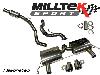 Milltek Sport Secondary Cat-back with Dual GT90 tailpipe (SSXVX2223) - Vauxhall / Opel Corsa VXR NÃ¼rburgring