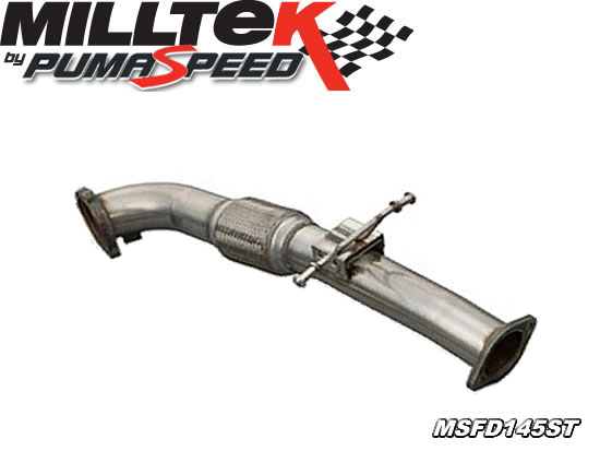 Milltek Sport exhaust front down pipe for Ford Focus ST225 msfd145ST