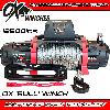 OX XBULL Style Winch 13,500lb SYNTHETIC ROPE