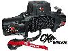 OX Military Style Winch 13,500lb  BLACK SYNTHETIC ROPE