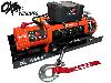 Ox Winches HEAVY DUTY 12v 13500lb Synthetic Rope - Recovery Truck Winch - ORANGE