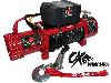 Ox Winches HEAVY DUTY 12v 13500lbs Synthetic Rope - Recovery Truck Winch - RED