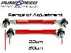 Pumaspeed Racing Adjustable Anti Roll Bar Droplinks Range of Adjustment Universal