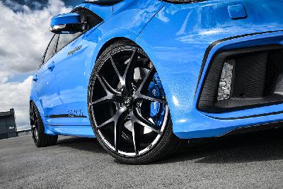 Zito Black ZS05 20x8.5 5x108 Alloys Set of 4