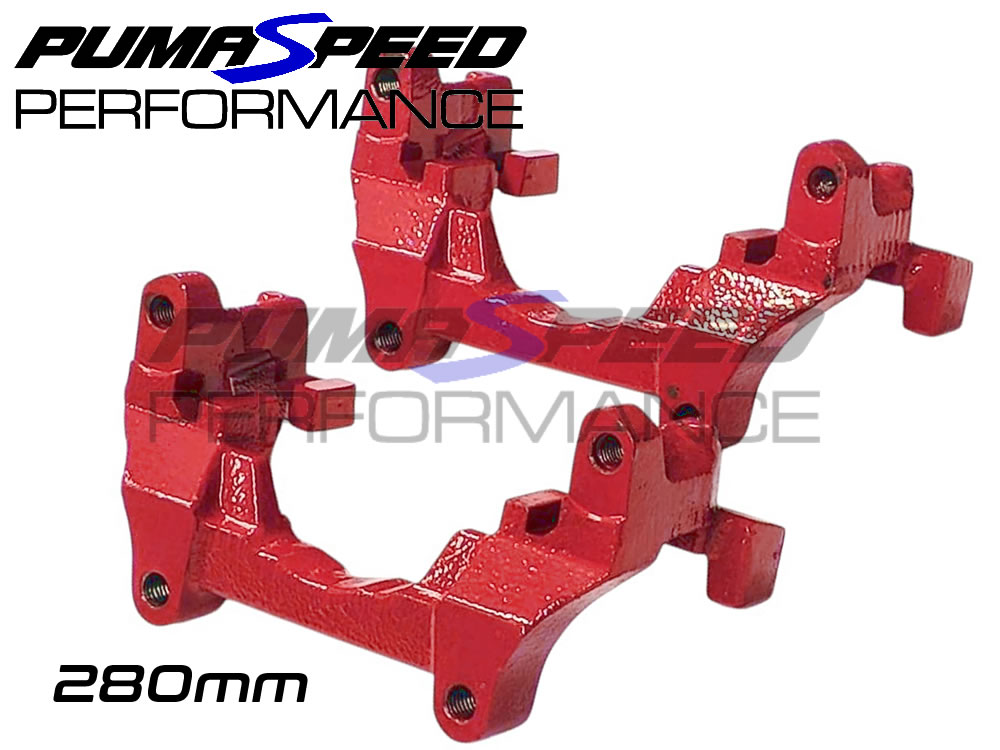 Pumaspeed Racing 280mm Fiesta Mk8 Rear Disc Conversion Brackets