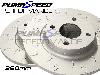 Pumaspeed Racing 280mm Fiesta Mk8 Rear Disc Conversion discs