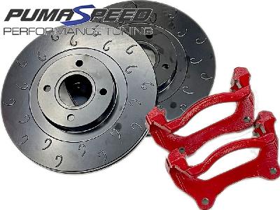 Pumaspeed Fiesta Mk7 302mm Front Big Brake Upgrade Kit