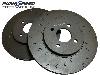 260mm Ford Fiesta Grooved Discs by Pumaspeed