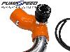 Pumaspeed Racing Fiesta ST mk8 Dump Valve kit and Alloy Big Boost Pipe kit orange
