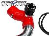 Pumaspeed Racing Fiesta ST mk8 Dump Valve kit and Alloy Big Boost Pipe kit red