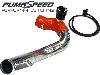 Pumaspeed Racing Fiesta ST mk8 Dump Valve kit and Alloy Big Boost Pipe kit red