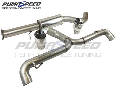 Pumaspeed Racing Toyota GR Yaris GPF-Back Resonated Race Exhaust System