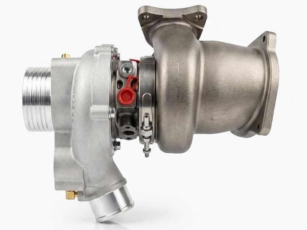 G25-550 turbocharger, side profile