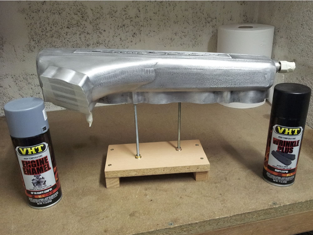 Pumaspeed Inlet Manifold plenum ready to paint by the customer