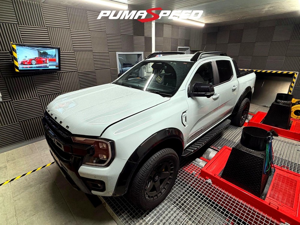 Ford Ranger 2.3 EcoBoost PHEV on the Pumaspeed MAXD dyno