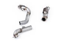 Milltek Large Bore Downpipe & Hi-Flow Sports Cat (with CATLINK PIPE)