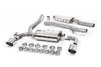 Ford Focus RS MK3 Milltek Cat Back Exhaust (Resonated)