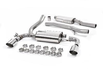Ford Focus RS MK3 Milltek Cat Back Exhaust (Resonated)