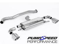 Non Resonated Polished Tips Toyota GR Yaris Particular Back Exhaust - Milltek Sport