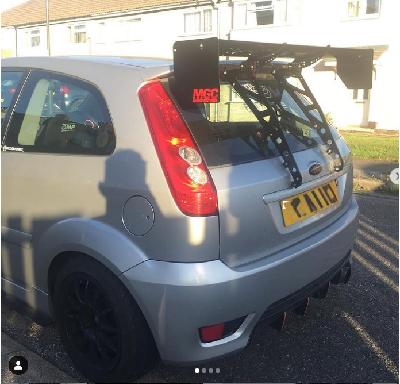 MGC Modifications Fiesta Mk6/ST Rear Mounted Spoiler