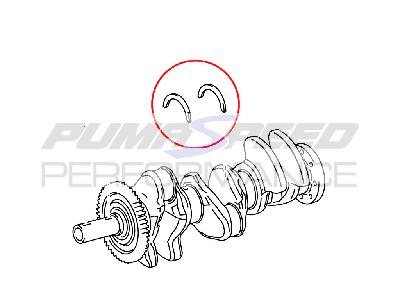 Genuine Toyota Crankshaft - Thrust Bearing - GR Yaris G16E-GTS